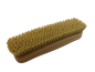 Preview: Kleiderbürste mit Borstenmischung in 2 verschiedene Farben lackierter Holzkörper