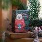 Preview: Englische Weihnachts-Eisbär-Mini-Seife
