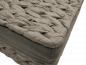 Preview: Aufbewahrungskorb mit Deckel Groundwood grau