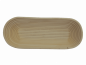 Preview: Brotbackform Brotbackkorb Gärform Teigkorb Gärkorb aus BRD lang 1,5 kg 40 cm