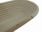 Preview: Brotbackform Brotbackkorb Gärform Teigkorb Gärkorb aus BRD lang 1,5 kg 40 cm