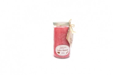 Candle Factory Duftkerze Mini Jumbo Erdbeer-Rhabarber