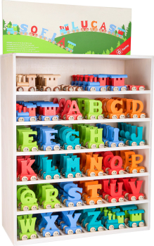 Buchstabenzug Namenszug bunt