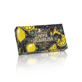 Florinda Cremige Seife - Limone e Liquirizia / Zitrone und Lakritze 100g