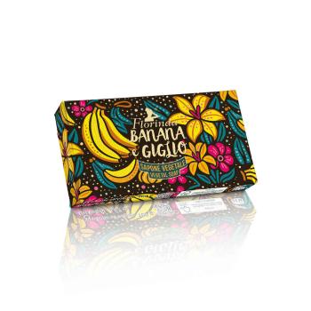 Florinda Cremige Seife - Banana e Giglio / Banane und Lilie 100g