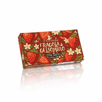 Florinda Cremige Seife - Fragola e Gelsomino / Erdbeere und Jasmin 100g