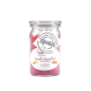 Candle Factory Duftkerze Baby Jumbo Vanille Sandelholz