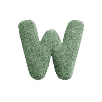 MEA-Lini Buchstabenkissen "W" grün