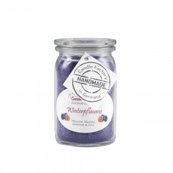 Candle Factory Duftkerze Baby Jumbo Winterpflaume