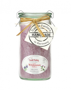 Candle Factory Duftkerze Mini Jumbo Wildblumen