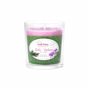 Candle Factory Duftkerze Party Light Zirbe-Verbene
