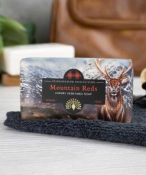 Cunningham Collection Seife Mountain Reds Bergamot & Cedar