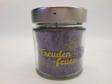 Candle Factory Bedruckte Duftkerze Freudenfeuer klein