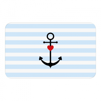 Mea Living Brettchen Anker blau