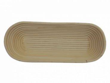 Preview: Brotbackform Brotbackkorb Gärform Teigkorb Gärkorb aus BRD lang 1,5 kg 40 cm