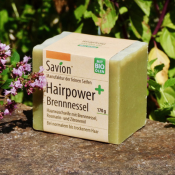 Savion Haarwaschseife Brennnessel Hairpower plus