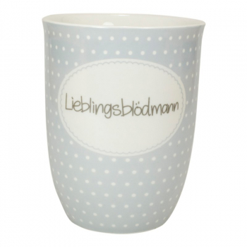 Mea Living Tasse mit Henkel 500 ml Lieblingsblödmann