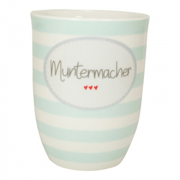 Mea Living Tasse mit Henkel 500 ml Muntermacher