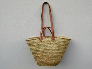 Strandtasche Palmblatttasche Markttasche Ibiza Korb 2 Grifflängen lang und kurz