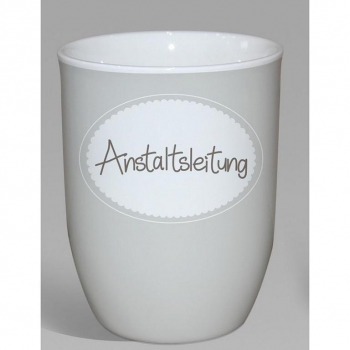 Mea Living Tasse mit Henkel 500 ml Anstaltsleitung
