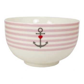 Mea Living Müslischale Anker pink