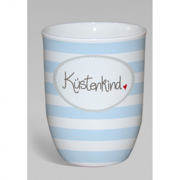 Mea Living Tasse mit Henkel 500 ml Küstenkind
