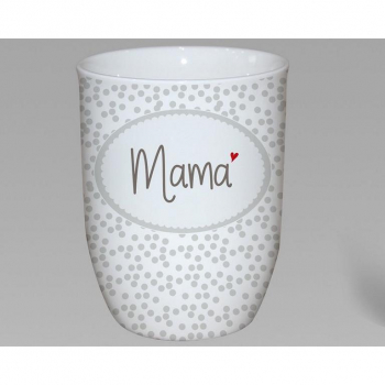 Mea Living Tasse mit Henkel 500 ml Mama