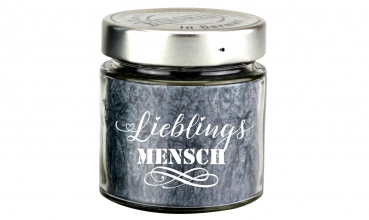 Candle Factory Bedruckte Duftkerze Lieblingsmensch klein