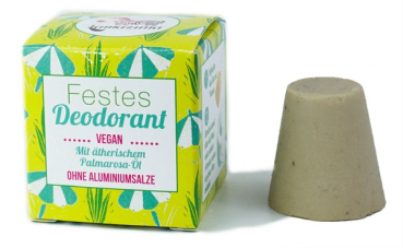 Festes Deodorant mit Palmarosa Öl