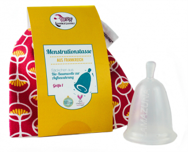 Lamazuna Menstruationstasse in 2 Größen
