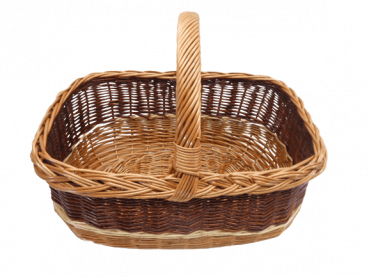 Einkaufskorb Weidenkorb gesottene Weide 18062