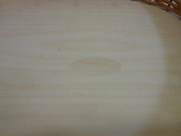B-Ware Korbtablett Tablett aus Weide mit Holzboden 1 Henkel 3 Varianten