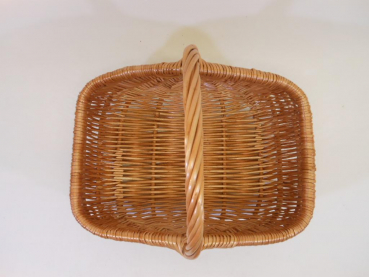 Einkaufskorb Weidenkorb gesottene Weide 18114 kleine Version