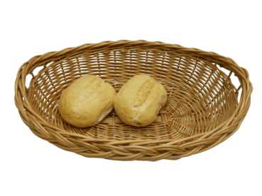 Handgeflochtene Brotkörbe aus Weide | Natürlicher Charme für Ihr Zuhause aus 3 Größen wählen
