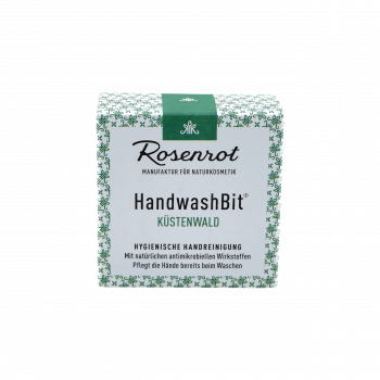 Rosenrot HandwashBit® - feste Waschlotion Küstenwald
