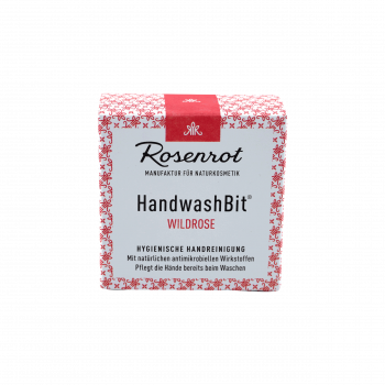 Rosenrot HandwashBit® - feste Waschlotion Wildrose