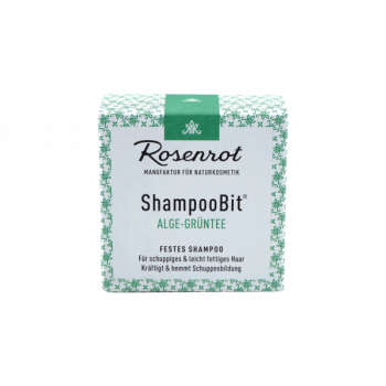 Rosenrot ShampooBit® - festes Shampoo Algen-Grüntee