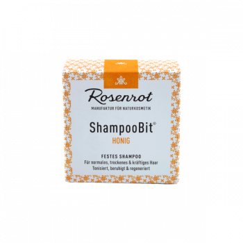 Rosenrot ShampooBit® - festes Shampoo Honig