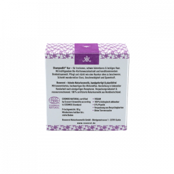 Rosenrot ShampooBit® - festes Shampoo Kur