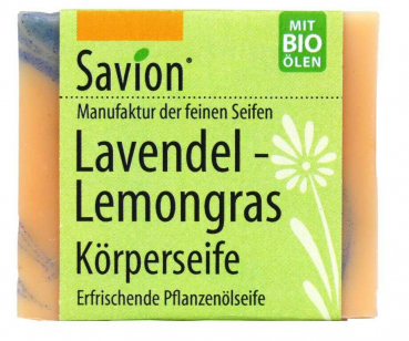 Savion Körperseife Lavendel Lemongras
