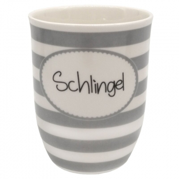 Mea Living Tasse mit Henkel 500 ml Schlingel