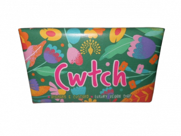 Welsh Collection Seife Rhabarber & Vanillecreme mit Aufschrift cwtch "Umarmung"