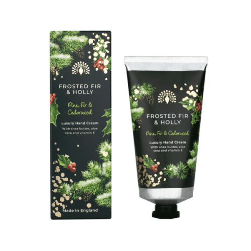 Englische Weihnachtszauber Handcreme Frostige Tanne & Stechpalme