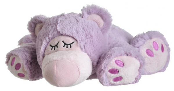 Warmies Wärmestofftier Sleepy Bear lila