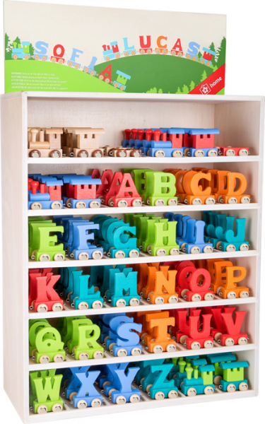 Buchstabenzug Namenszug bunt