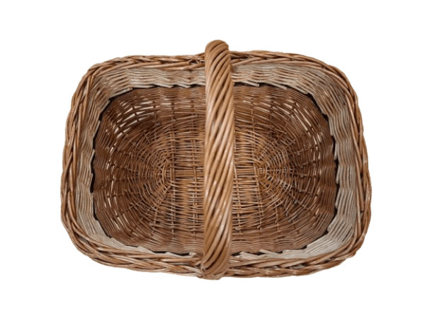 Einkaufskorb Weidenkorb gesottene Weide 18062
