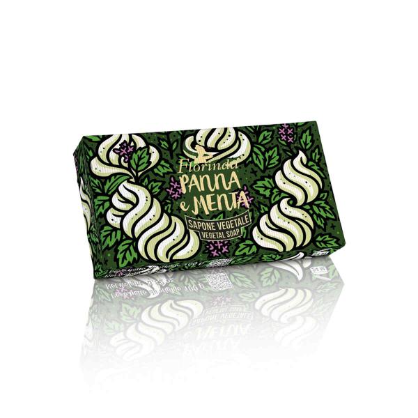 Florinda Cremige Seife - Panna e Menta / Creme und Minze 100g