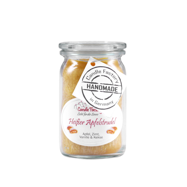 Candle Factory Duftkerze Baby Jumbo Heißer Apfelstrudel