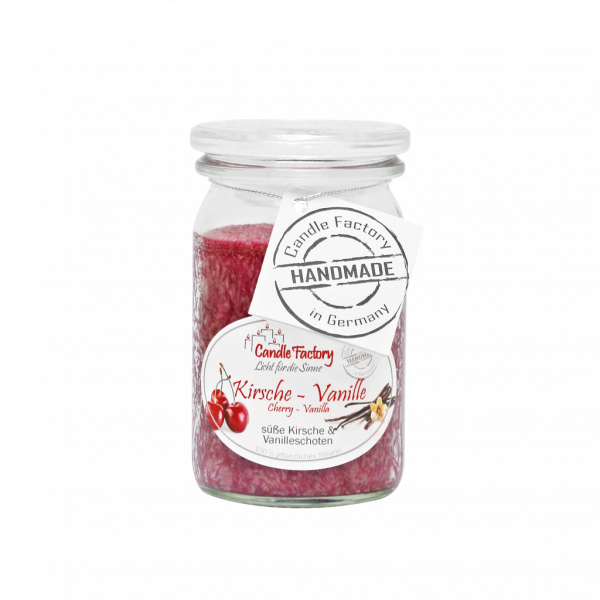 Candle Factory Duftkerze Baby Jumbo Kirsche-Vanille