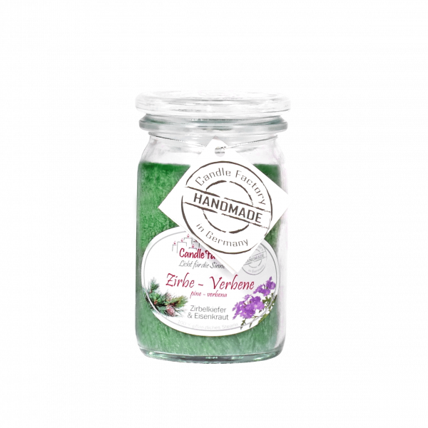 Candle Factory Duftkerze Baby Jumbo Zirbe-Verbene